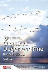 Öğretimde Ölçme ve Değerlendirme KPSS El Kitabı - 1