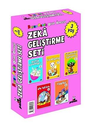 Okul Öncesi 3 Yaş Zeka Geliştirme Seti 5 Kitap - 1