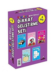 Okul Öncesi 4 Yaş Dikkat Geliştirme Seti 5 Kitap - 1