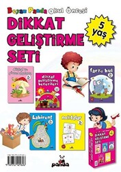 Okul Öncesi 5 Yaş Dikkat Geliştirme Seti 5 Kitap - 1