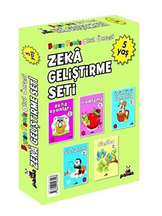 Okul Öncesi 5 Yaş Zeka Geliştirme Seti 5 Kitap - 1