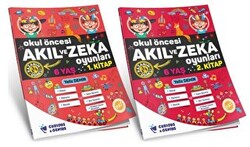 Okul Öncesi Akıl ve Zeka Oyunları 6 Yaş Seti Curious and Genius - Curious & Genius