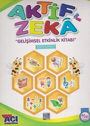 Okul Öncesi Aktif Zeka Gelişimsel Etkinlik Kitabı +4 Yaş - 1