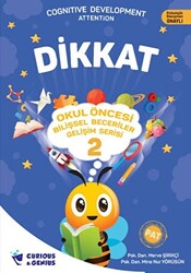 Okul Öncesi Bilişsel Beceriler Gelişim Serisi - Dikkat Curious and Genius - 1