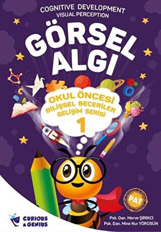 Okul Öncesi Bilişsel Beceriler Gelişim Serisi - Görsel Algı Curious and Genius - 1