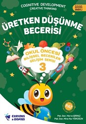 Okul Öncesi Bilişsel Beceriler Gelişim Serisi - Üretken Düşünme Becerisi Curious and Genius - 1