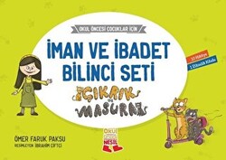 Okul Öncesi Çocuklar İçin İman ve İbadet Bilinci - Çıkrık ve Masura 10 Kitap Set - 1