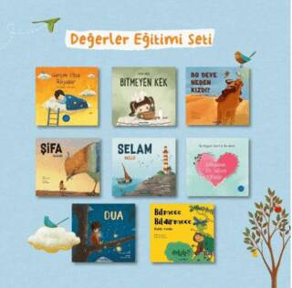 Okul Öncesi Değerler Seti 8 Kitap - 1