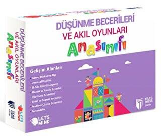 Okul Öncesi Düşünme Becerileri ve Akıl Oyunları Seti - 1