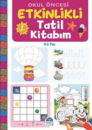 Okul Öncesi Etkinlikli Tatil Kitabım - 1