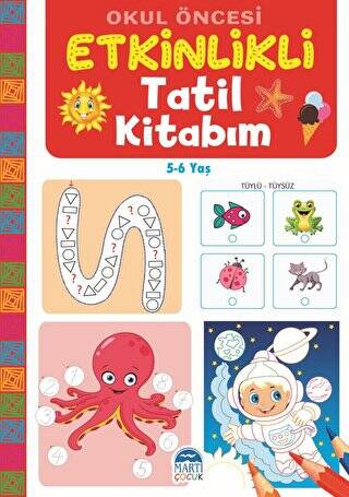 Okul Öncesi Etkinlikli Tatil Kitabım - 1