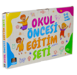 Okul Öncesi Neşeli Eğitim Seti 5 Kitap Set - Mercan Okul Yayınları