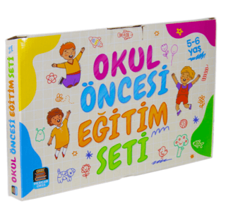 Okul Öncesi Neşeli Eğitim Seti 5 Kitap Set - 1