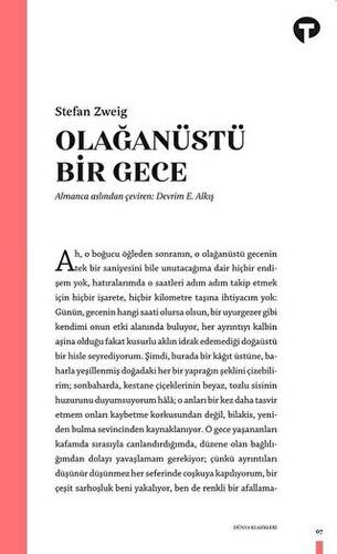 Olağanüstü Bir Gece - 1