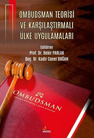 Ombudsman Teorisi ve Karşılaştırmalı Ülke Uygulamaları - 1