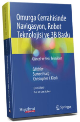 Omurga Cerrahisinde Navigasyon, Robot Teknolojisi - Hipokrat Kitabevi