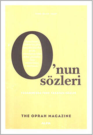 O’nun Sözleri - 1