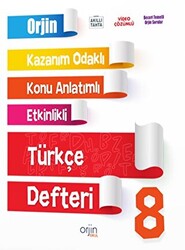 Orjin 8. Sınıf Türkçe Defteri - 1