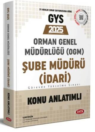 Orman Genel Müdürlüğü GYS Şube Müdürü İdari Konu Anlatımlı - 1