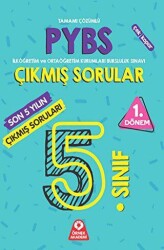 5. Sınıf PYBS Parasız Yatılılık ve Bursluluk Sınavı 1. Dönem Son 5 Yılın Çıkmış Soruları - 1