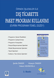 Örnek İşlemler ile Dış Ticarette Paket Program Kullanımı - 1