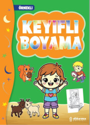 Örnekli Keyifli Boyama - Atlı Karınca Yayınları
