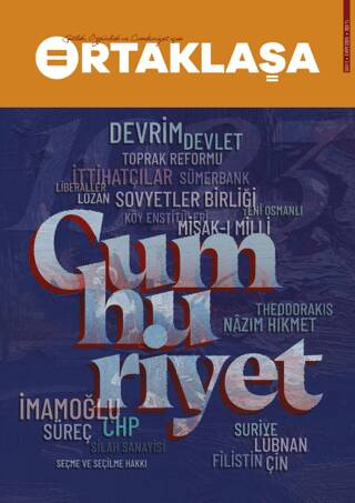 Ortaklaşa Dergisi Sayı 1 - 1