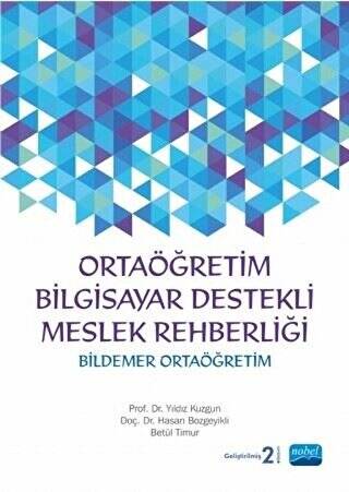 Ortaöğretim Bilgisayar Destekli Meslek Rehberliği - Bildemer Ortaöğretim + CD İlaveli - 1