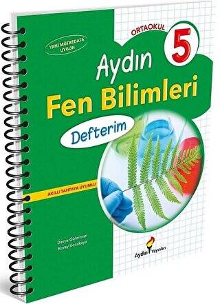 Ortaokul 5 Aydın Fen Bilimleri Defterim - 1