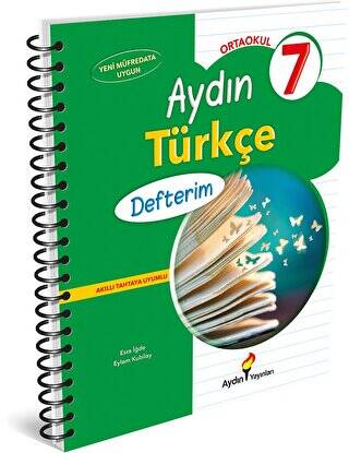 Ortaokul 7 Aydın Türkçe Defterim - 1