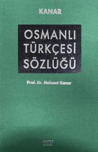 Osmanlı Türkçesi Sözlüğü - 1
