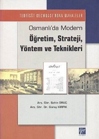 Osmanlı’da Modern Öğretim, Strateji, Yöntem ve Teknikleri - 1