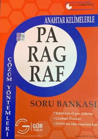 ÖSYM Tarzı Anahtar Kelimelerle Paragraf Çözüm Yöntemleri - 1