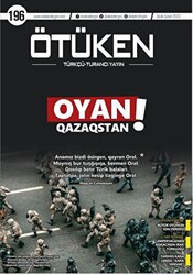 Ötüken Dergisi Sayı: 196 Ocak - Şubat 2022 - Ötüken Dergisi