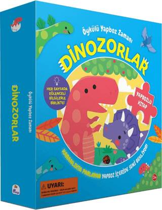 Öykülü Yapboz Zamanı - Dinozorlar - 1