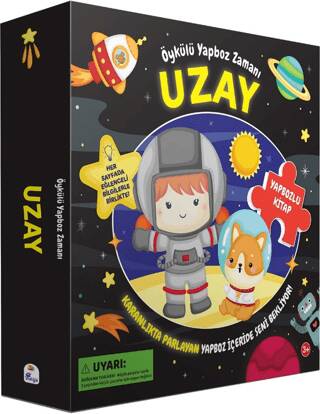 Öykülü Yapboz Zamanı - Uzay - 1