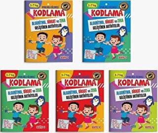 Oyunlarla Eğlenceli Kodlama Seti - 5 Kitap Takım - 1