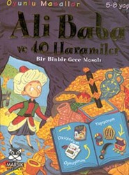 Oyunlu Masallar - Ali Baba ve 40 Haramiler - Marsık Kitap