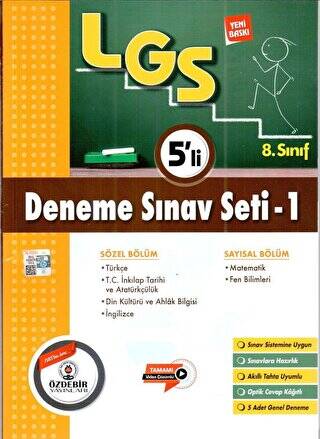 8. Sınıf LGS 5 li Deneme Sınavı - 1