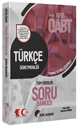 Özdil Akademi 2023 ÖABT Türkçe Öğretmenliği Soru Bankası Çözümlü - Yekta Özdil - 1