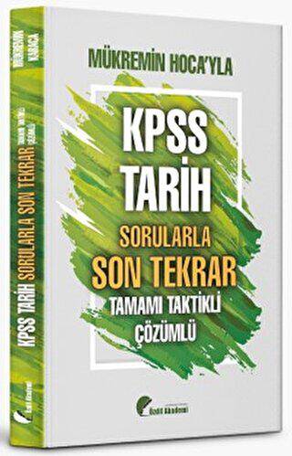 Özdil Akademi KPSS Tarih Full Tekrar Soru Avı 101 Soru Bankası Çözümlü - 1