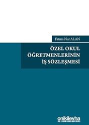 Özel Okul Öğretmenlerinin İş Sözleşmesi - 1
