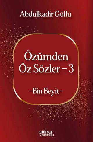 Özümden Öz Sözler - 3 - 1