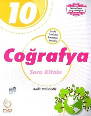 Palme 10. Sınıf Coğrafya Soru Kitabı - 1