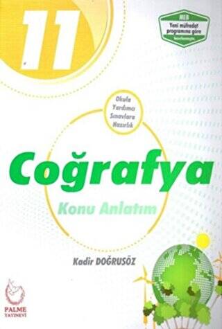 Palme 11. Sınıf Coğrafya Konu Kitabı - 1