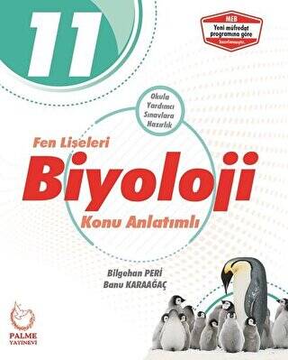 Palme 11. Sınıf Fen Liseleri Biyoloji Konu Anlatımlı - 1