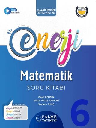 Palme 6. Sınıf Enerji Matematik Soru Kitabı - 1