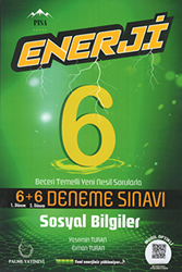 Palme 6. Sınıf Enerji Sosyal Bilgiler 6+6 Deneme Sınavı - Palme Yayınları
