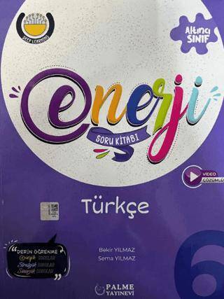 Palme 6. Sınıf Enerji Türkçe Soru Kitabı - 1