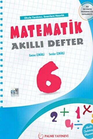 Palme 6. Sınıf Matematik Akıllı Defter - 1
